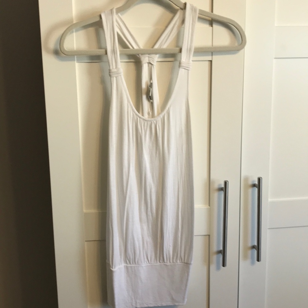 Banana Republic White Tank